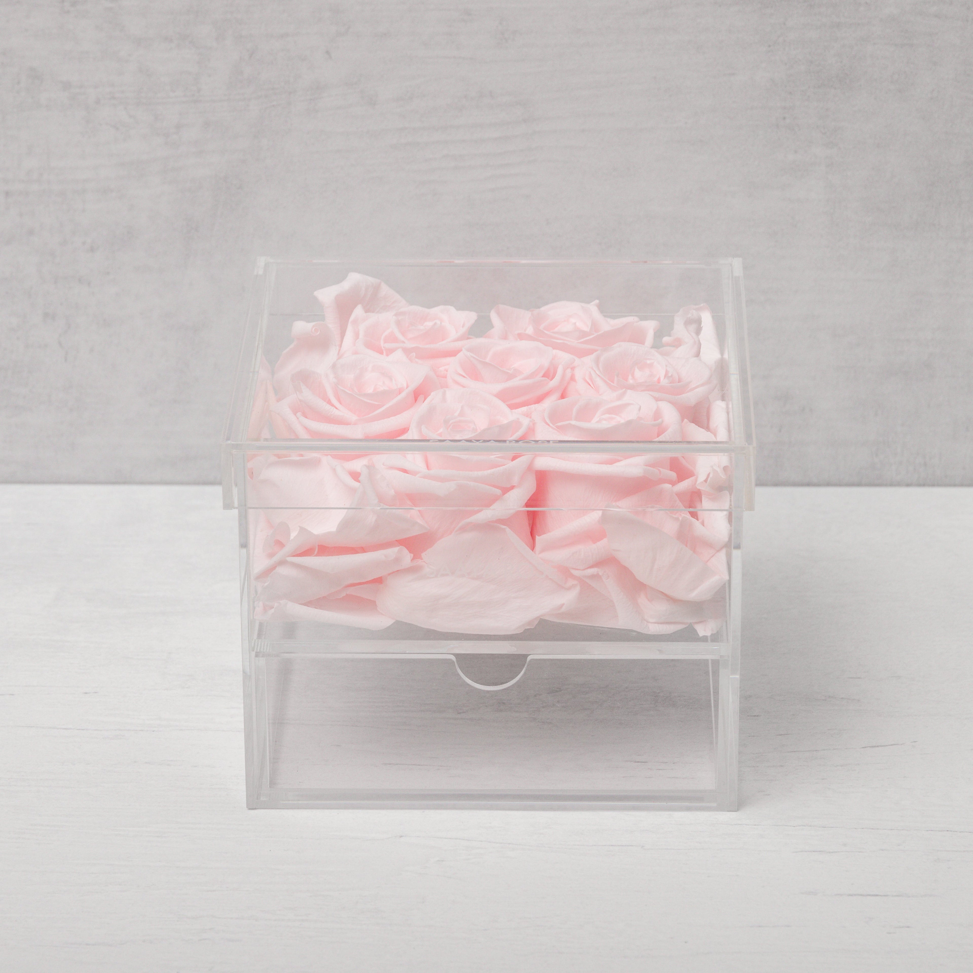 Clear Rose Box