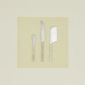 Bistrot Set of 3 Cheese Knives - Faux Horn