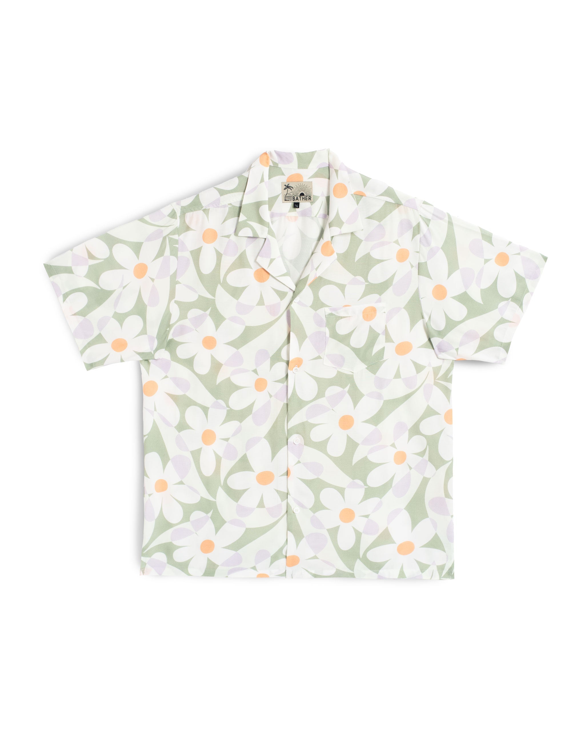 Sage Daisy Trip Camp Shirt