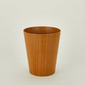 Tapered Wooden Wastebasket - Natural