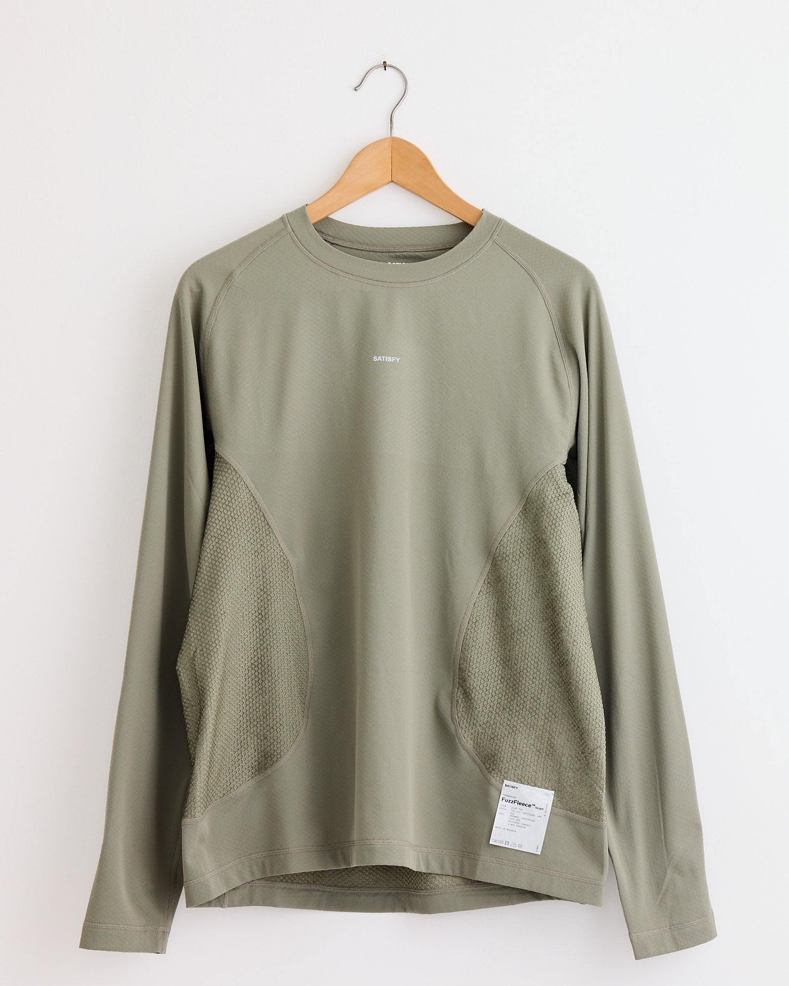 FuzzFleece Octa L/S T-Shirt in Vetiver