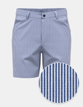 Seersucker Short - Blue Stripe