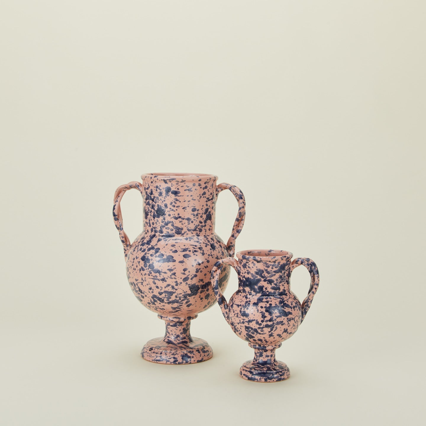 Splatter Verona Vase - Pink/Blue