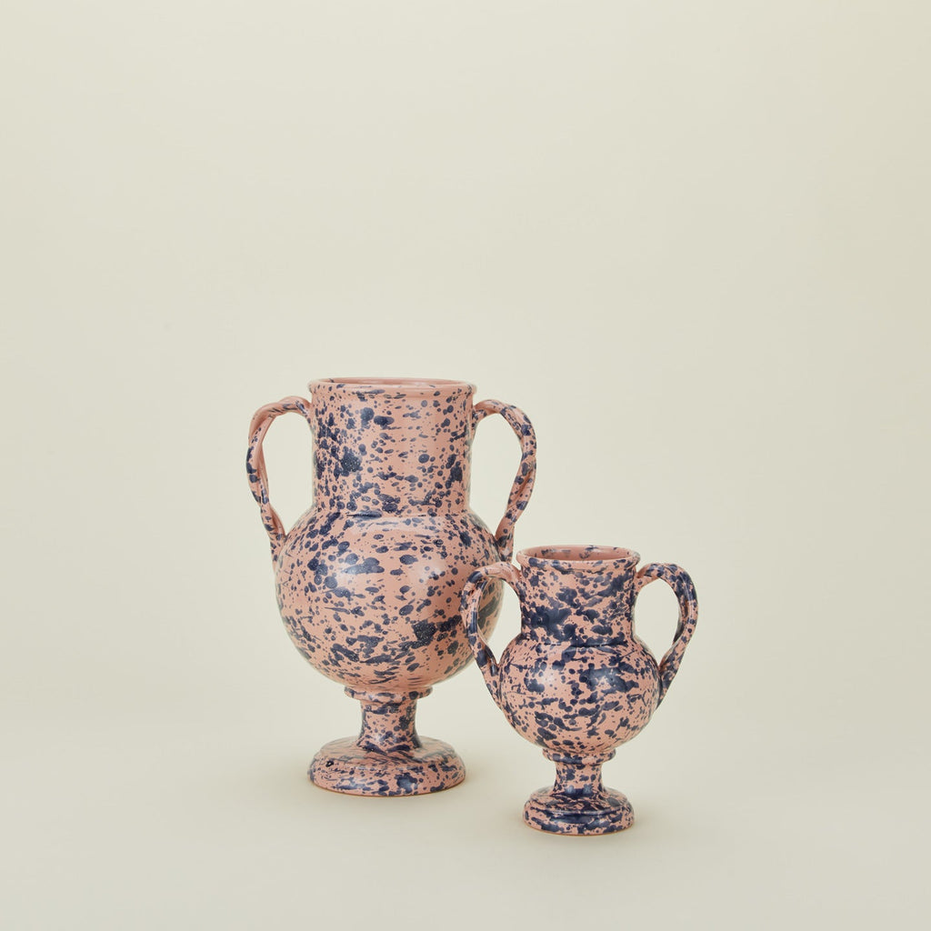 Splatter Verona Vase - Pink/Blue