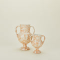Splatter Verona Vase - Tan/Ivory