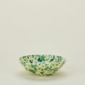 Splatter Low Bowl - Yellow/Green