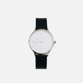 Core - Silver & Black Leather
