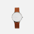 Core - Silver & Brown Leather