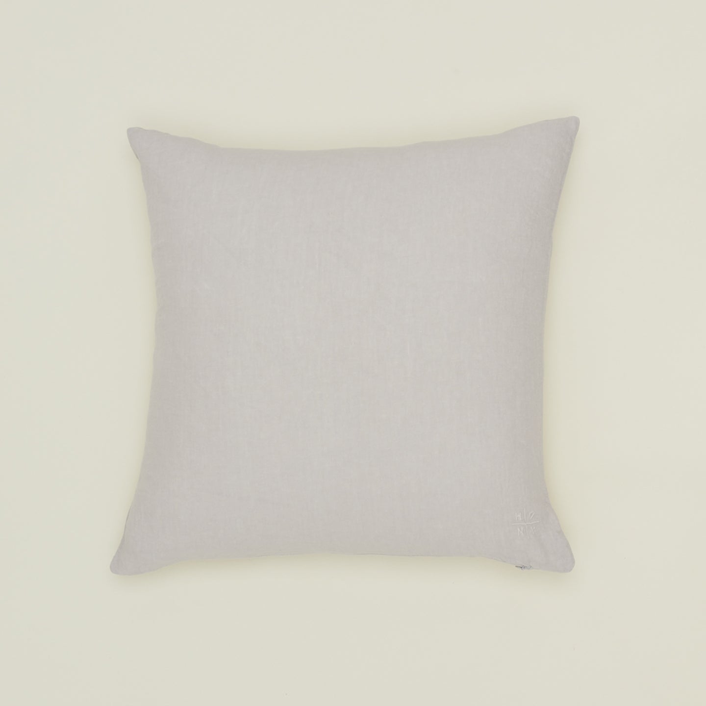 Simple Linen 22x22 Pillow - Light Grey