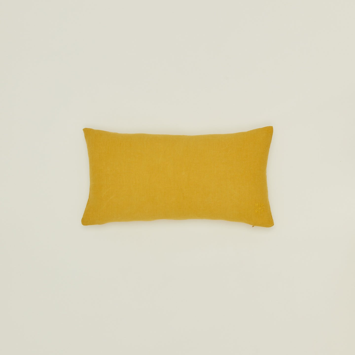 Simple Linen 12x22 Pillow - Mustard