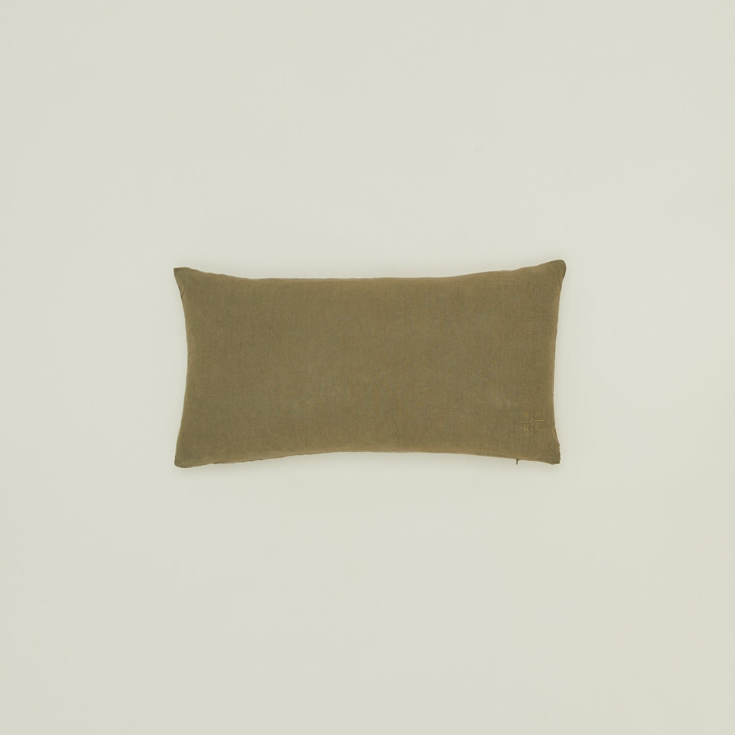 Simple Linen 12x22 Pillow - Olive