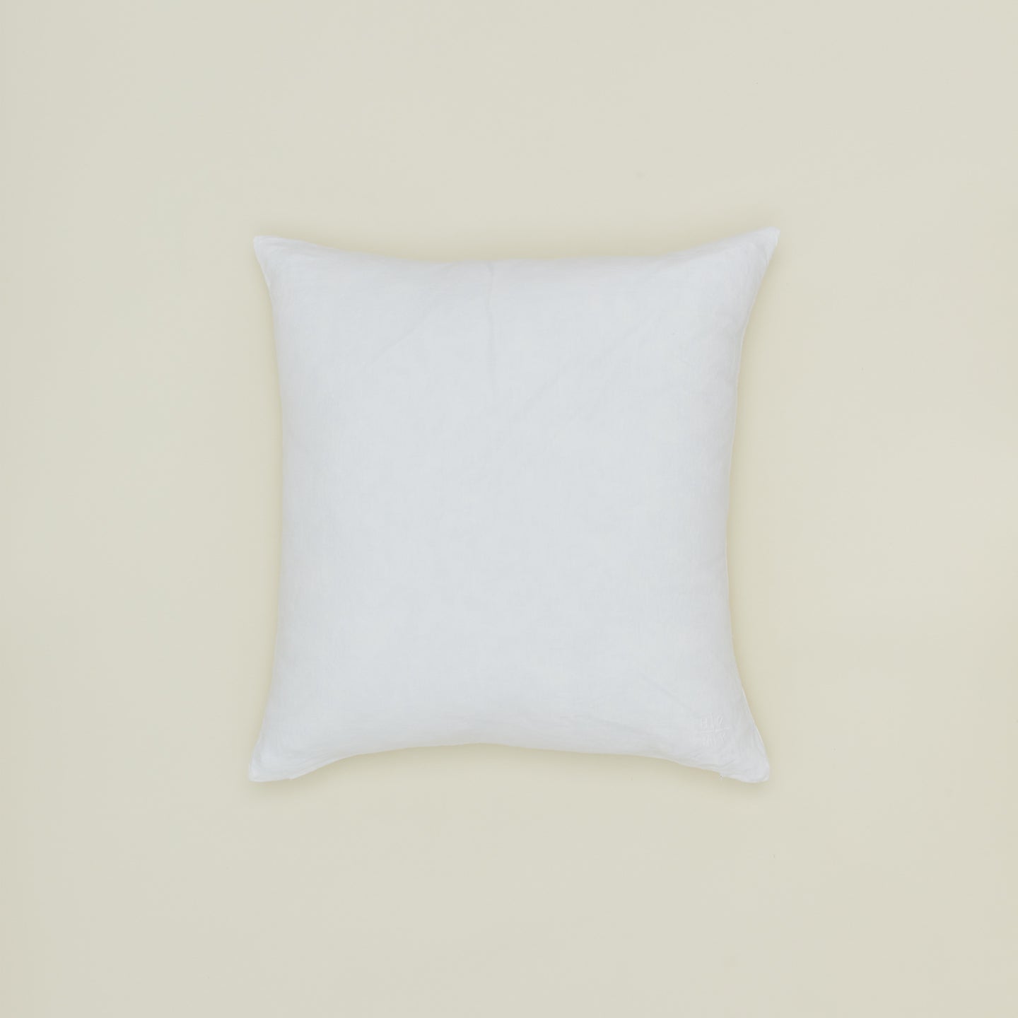 Simple Linen 18x18 Pillow - White