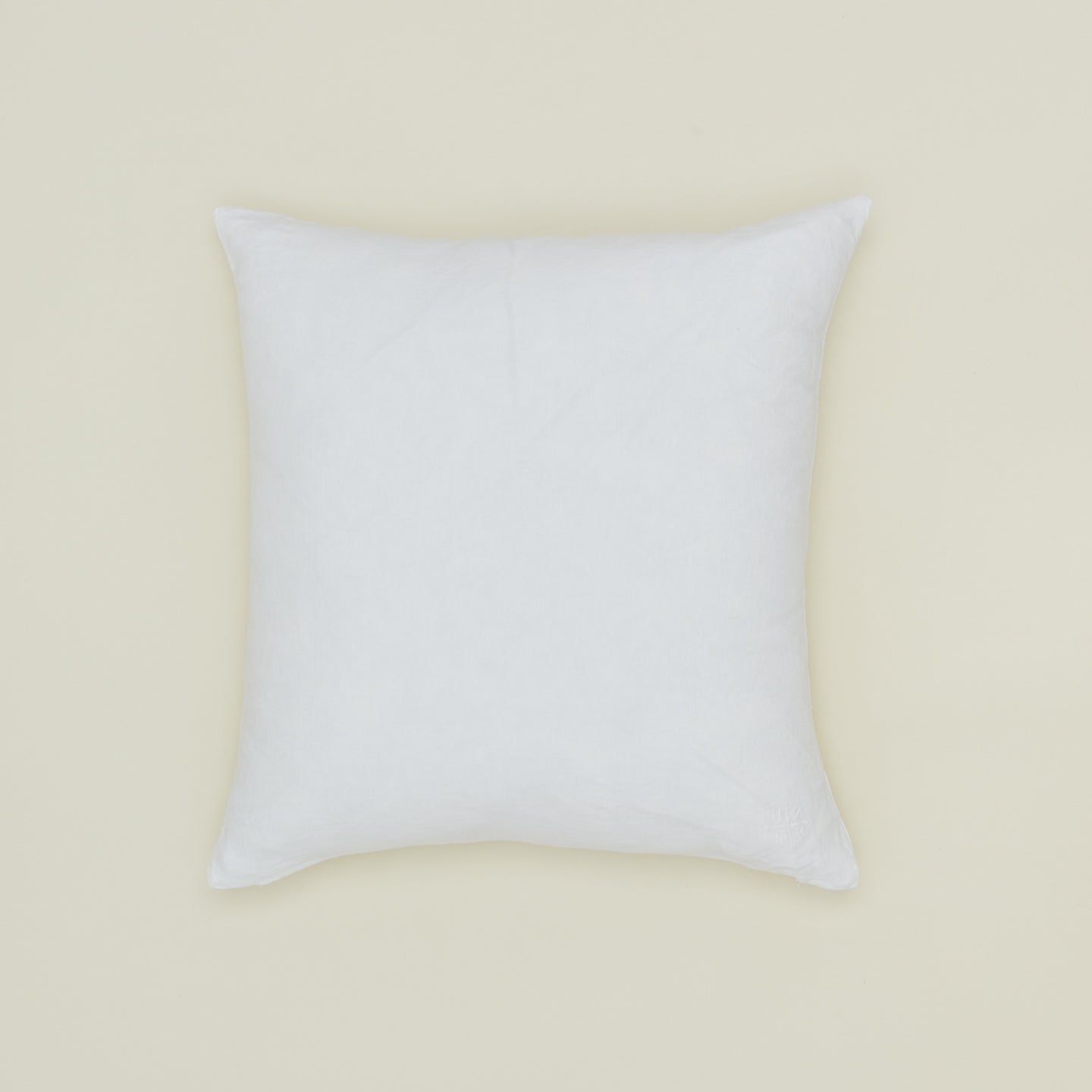 Simple Linen 22x22 Pillow - White