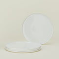 Simple Porcelain Dinner Plate, Set of 4