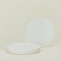 Simple Porcelain Salad Plate, Set of 4
