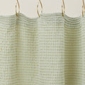 Simple Waffle Shower Curtain - Sage