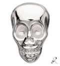 Skull Head Titanium Threadless Top