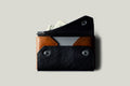 Small Brick Card Case . Classic Coal