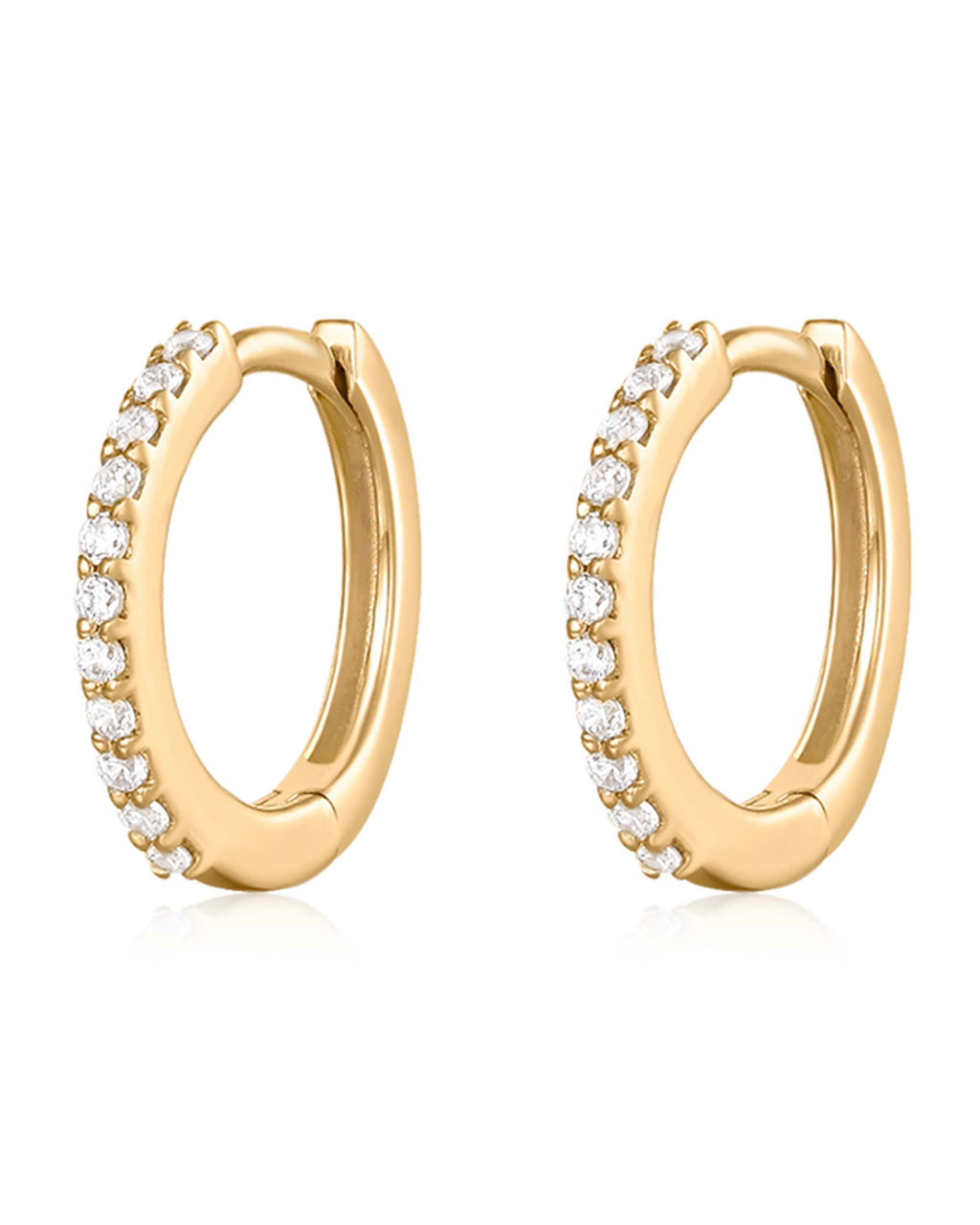 Jane Huggie Hoop Earrings