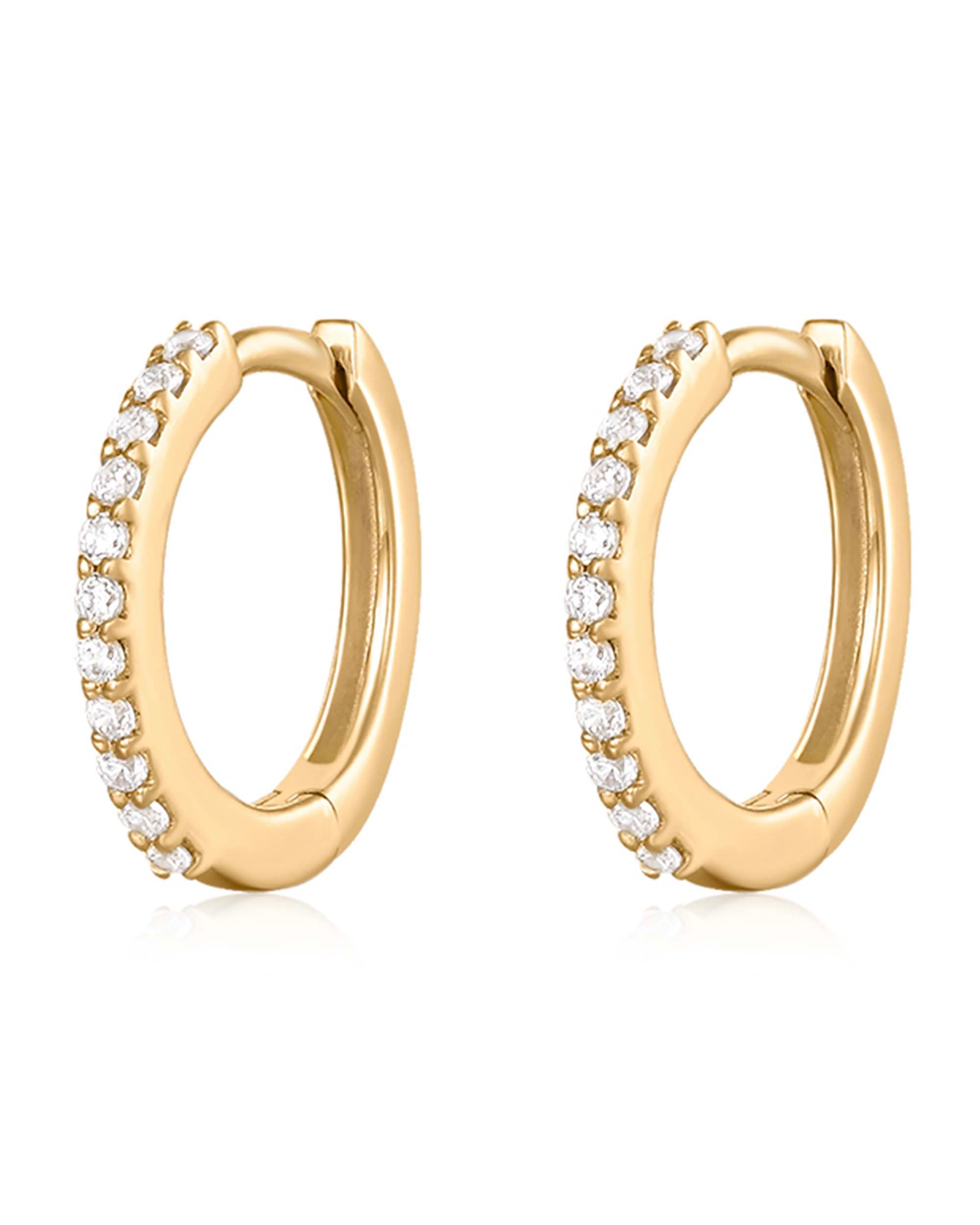 Jane Huggie Hoop Earrings