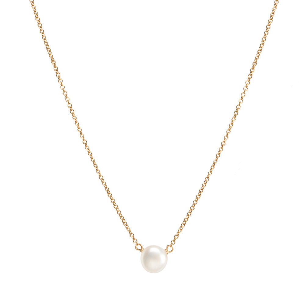 Pearls Of Success Small White Pearl Necklace