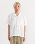 Acoustic Shirt in Crushed Cotton White