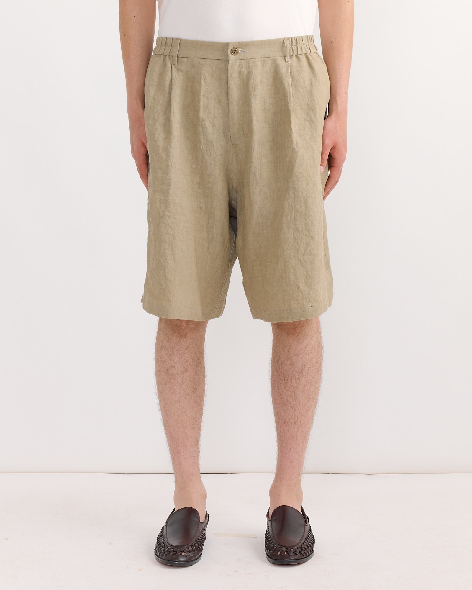 Kogai Short in Sun Dried Linen Sand