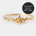 Solid Gold Surprise Ring
