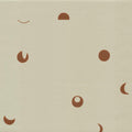 Spaced Moons Wallpaper - Bone