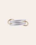 18k Gold Two-Tone Solarium Ring