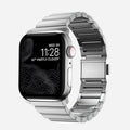 Steel Band - 46mm/49mm | Silver Hardware