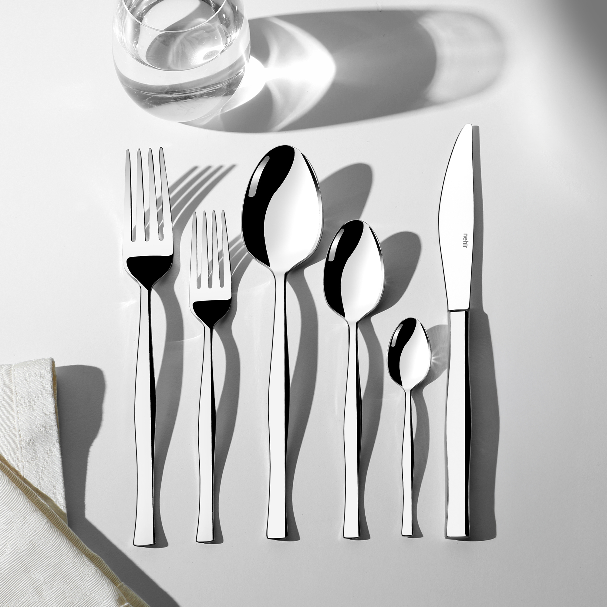 Zarif 36-Piece Flatware Set by River Kitchenware