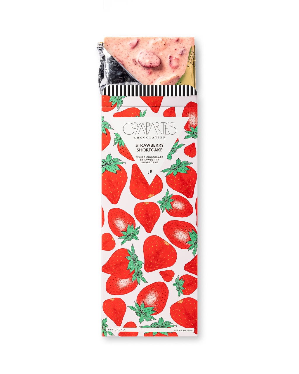 Strawberry Shortcake Chocolate Bar