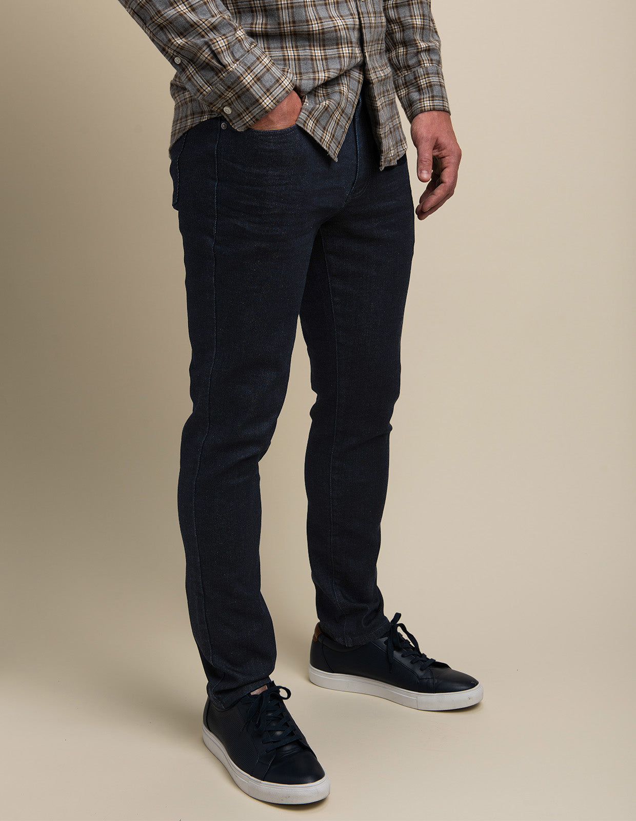 Stretch Denim Five Pocket - Dark Indigo