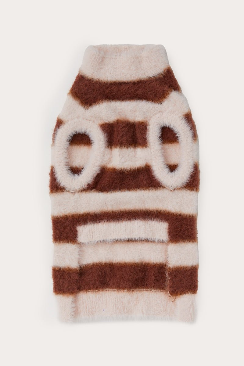 Striped Fuzzy Jumper