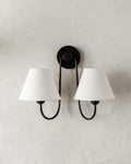 Wainwright Double Swoop Sconce
