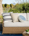 Wells Round Indoor/Outdoor Pillow