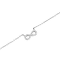 Mirelle Infinity Necklace Silver