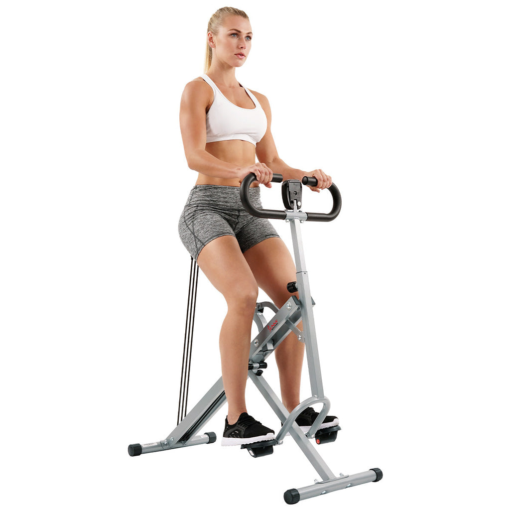 Upright Row-N-Ride® Squat Assist Trainer Machine for Abs and Glute Workout
