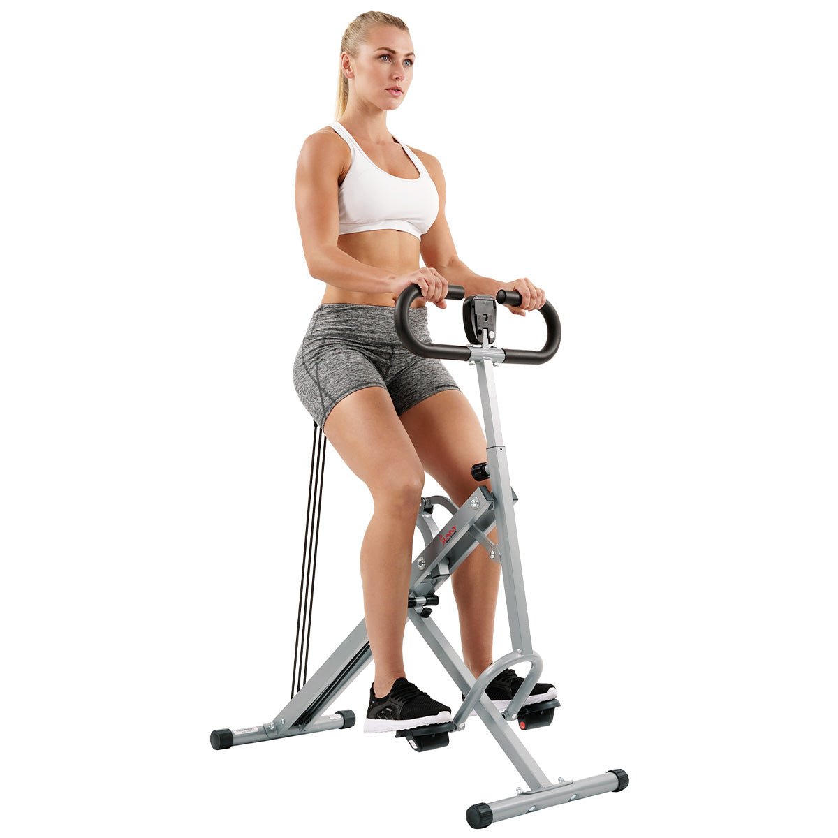 Upright Row-N-Ride® Squat Assist Trainer Machine for Abs and Glute Workout