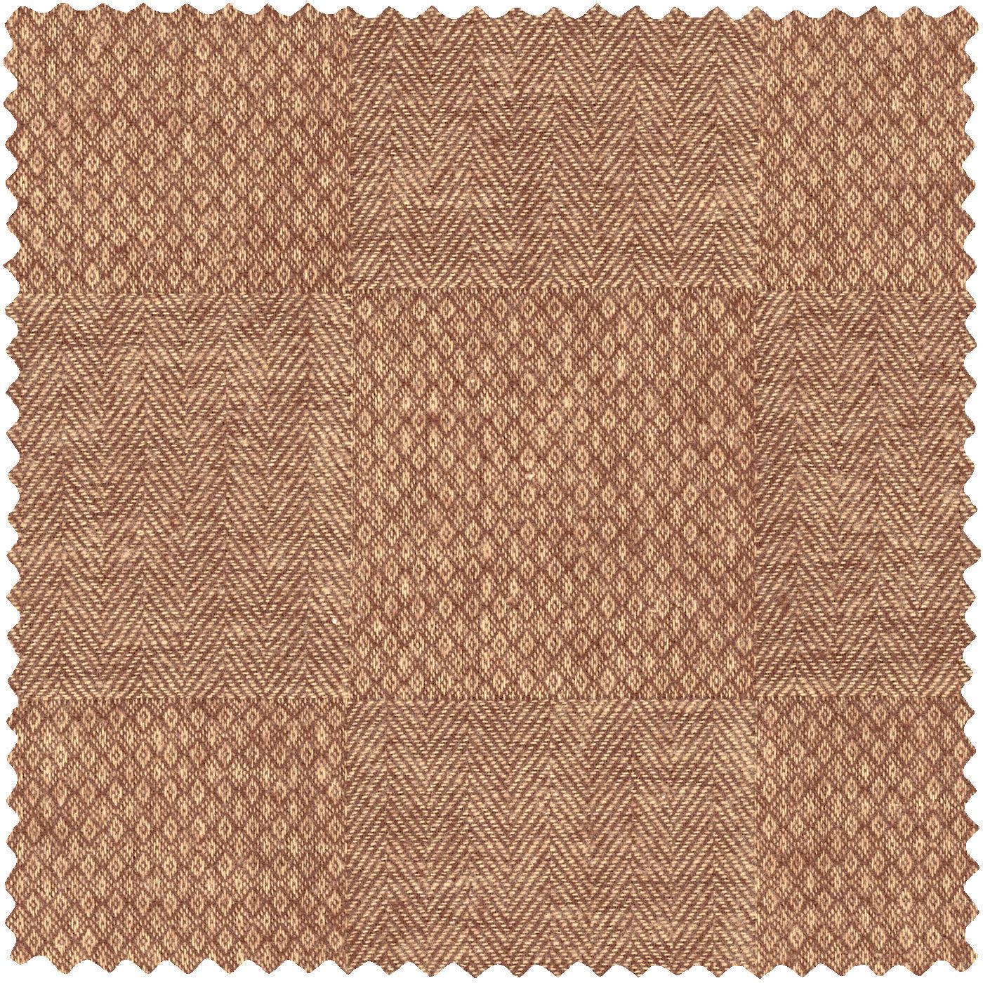 Tan Brushed Tonal Patchwork