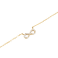 Mirelle Infinity Necklace Gold