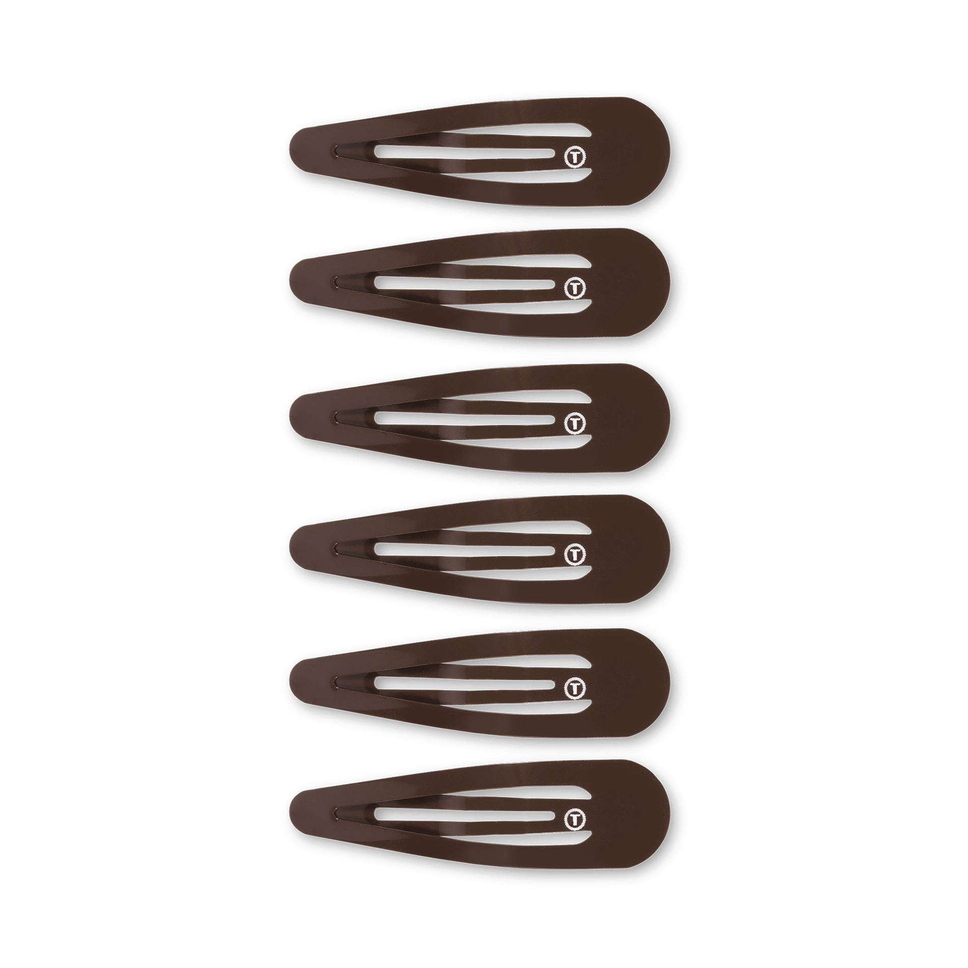 Brown Snap Clip (6Ct)