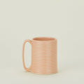 Tall Ribbed Mug - Blush