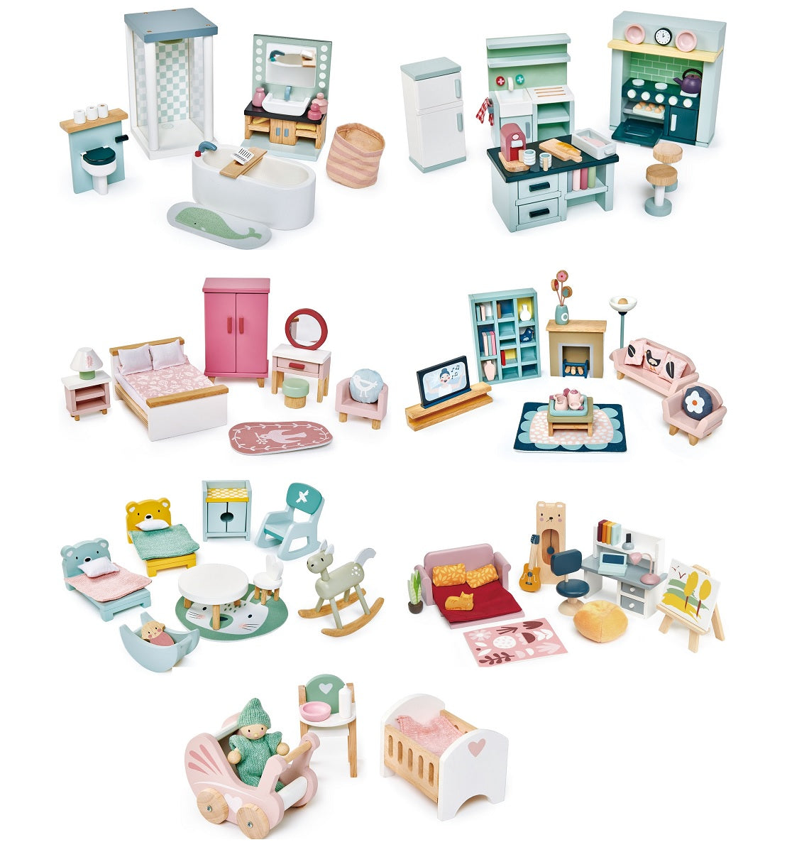 Tender Leaf  Dolls' House Furniture Bundle