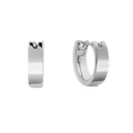 Line Earrings Polished Silver 3.5mm