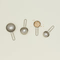 Forged Pewter Measuring Cup, Set of 4