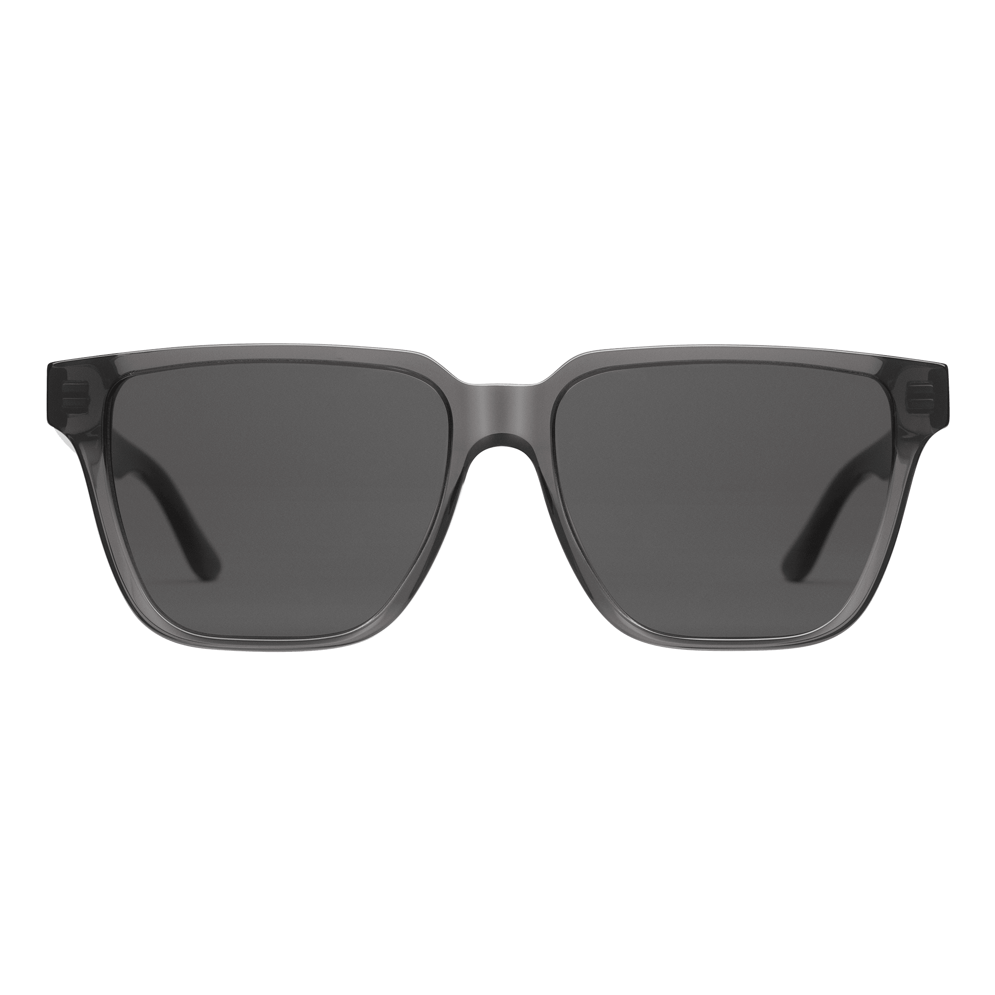 Rectangular Bio-Acetate Grey Grey