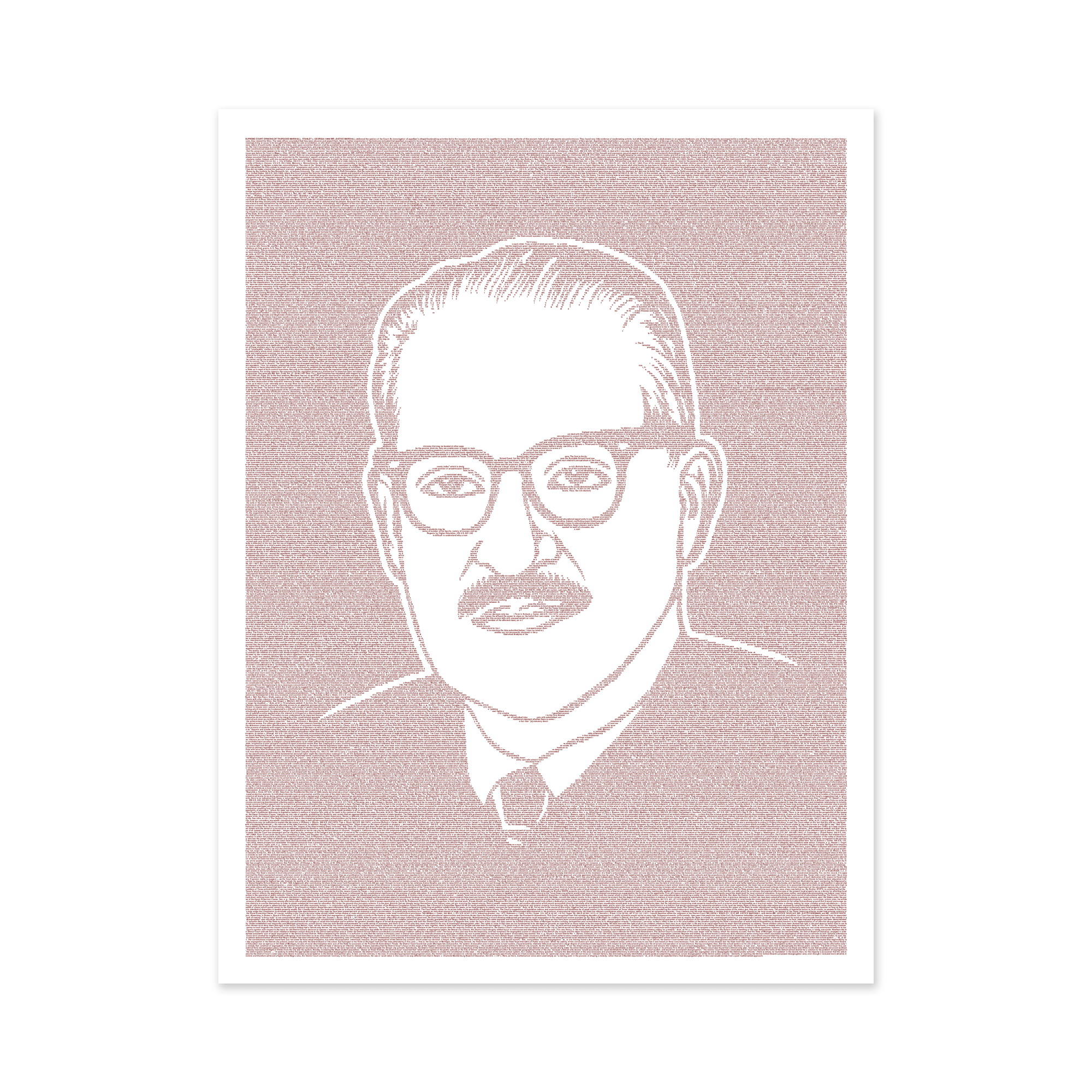 Supreme Court Opinions of Thurgood Marshall