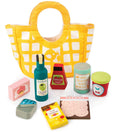 Tender Leaf Grocery Bag with Groceries